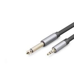 3.5Mm To 6.35Mm Gitar Kablosu 3 M - Siyah HDX1080