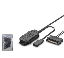 Sata Mini Fan Argb Kontrolcüsü - Siyah HDX1082