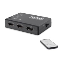 Hdmi Switch Kumandalı 5 In 1 Out - Siyah HDX1272