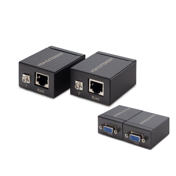 toptan-xml-dropshipping-Vga Rj45 Extender Görüntü Aktarim Seti 60 M HDX1285