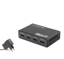 Hdmi Splitter 1080P 3D 1 In 4 Out - Siyah HDX1286