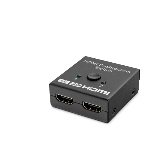 toptan-xml-dropshipping-Hdmi Switch Bi-Direction 2 In 1 Out - Siyah HDX1296