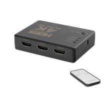 Hdmi Switch 4K Kumandalı 3 In 1 Out - Siyah HDX1308