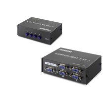 Vga Switch 4 In 1 Out 54 Mhz - Siyah HDX1329