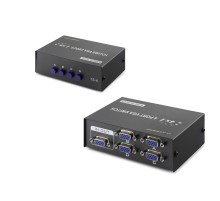 Vga Switch 4 In 1 Out 54 Mhz - Siyah HDX1329