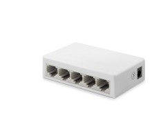 Ethernet Switch 5 Port 10/100 Mbps - Beyaz HDX1344
