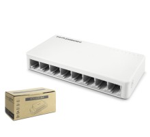 Gigabit Ethernet Switch 8 Port - Beyaz HDX1365