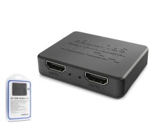 Hdmi Splitter 4K 1 In 2 Out + Usb Güç Kablosu - Siyah HDX1371