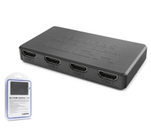 Hdmi Splitter 4K 1 In 4 Out + Usb Güç Kablosu - Siyah HDX1372