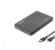 2.5 Sata Hdd/Ssd Harici Disk Kutusu Usb 3.0 Micro-B - Siyah HDX1752S