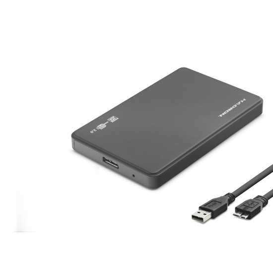 toptan-xml-dropshipping-2.5 Sata Hdd/Ssd Harici Disk Kutusu Usb 3.0 Micro-B - Siyah HDX1752S
