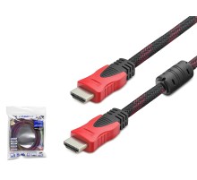 Hdmi Kablo 3 M - Siyah Kirmizi HDX2013