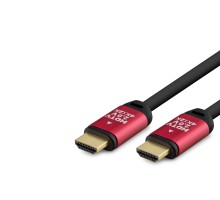 Hdmi 2.0 Kablo 4K Uhd Od 8.0 Mm 10 M - Siyah Kırmızı HDX2035
