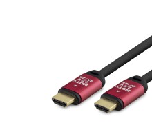 Hdmi 2.0 Kablo 4K Uhd Od 8.0 Mm 25 M - Siyah Kırmızı HDX2040