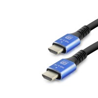 Fiber Optik Hdmi 2.1 Kablo 8K Uhd 60 Hz Od 8.0 Mm 1.5 M - Siyah Mavi HDX2044