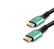 Fiber Optik Hdmi 2.1 Kablo 8K Uhd 60 Hz Od 8.0 Mm 3 M - Siyah Yeşil HDX2045