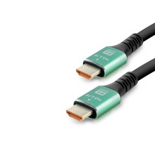Fiber Optik Hdmi 2.1 Kablo 8K Uhd 60 Hz Od 8.0 Mm 3 M - Siyah Yeşil HDX2045