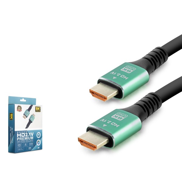 toptan-xml-dropshipping-Fiber Optik Hdmi 2.1 Kablo 2 M - 8K Uhd HDX2054