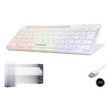 Gaming Mini Klavye Led - Beyaz HDX2608
