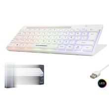 Gaming Mini Klavye Led - Beyaz HDX2608