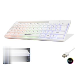 Gaming Mini Klavye Led - Beyaz HDX2608