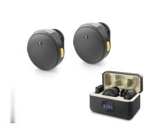 Type-C Kablosuz 2’Li Yaka Mikrofonu - Siyah HDX2796