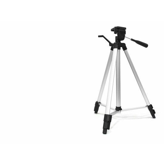 toptan-xml-dropshipping-Telefon Tripodu Ayarlanabilir Kollu 135 Cm - Gümüş HDX330A