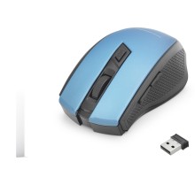 Kablosuz Mouse 800/1600 Dpi - Mavi Siyah HDX3404B