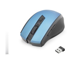 Kablosuz Mouse 800/1600 Dpi - Mavi Siyah HDX3404B