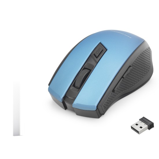 toptan-xml-dropshipping-Kablosuz Mouse 800/1600 Dpi - Mavi Siyah HDX3404B