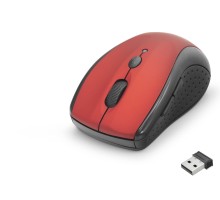 Kablosuz Mouse 800/1600 Dpi - Kırmızı Siyah HDX3405R