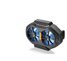 Telefon Soğutucu Fan Bataryalı Led - Siyah HDX4391