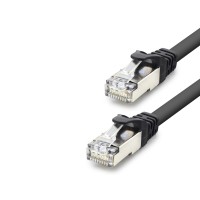 Cat7 Ethernet Patch Kablosu 10 Gbps 600 Mhz 1.5 M - Siyah HDX5091