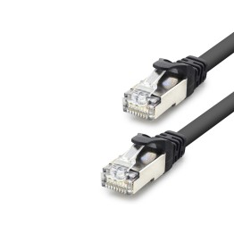 Cat7 Ethernet Patch Kablosu 10 Gbps 600 Mhz 20 M - Siyah HDX5096