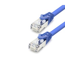 Cat7 Ethernet Patch Kablosu 10 Gbps 600 Mhz 1 M - Mavi HDX5099