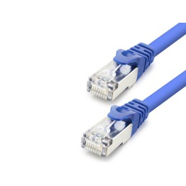 Cat7 Ethernet Patch Kablosu 10 Gbps 600 Mhz 1.5 M - Mavi HDX5100