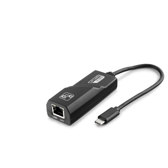 toptan-xml-dropshipping-Type-C Usb Ethernet Adaptör 10/100 Mbps - Siyah HDX5275