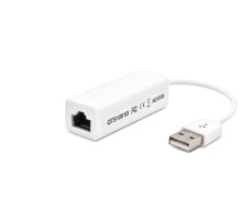 Usb 2.0 Ethernet Adaptör 10/100 Mbps - Beyaz HDX5277