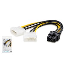 Sata To 8 Pin Ekran Kartı Power Kablosu - Siyah HDX5504