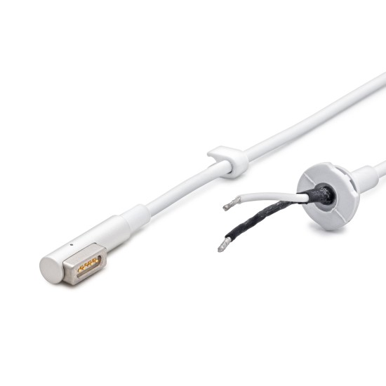 toptan-xml-dropshipping-Laptop Adaptör Dc Jack Kablosu 60W L Tip Apple Macbook Uyumlu 1.2 M - Beyaz HDX5543