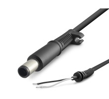 Laptop Adaptör Dc Jack Kablosu 200W 7.4 X 5.0 Mm Uyumlu 1.2 M - Siyah HDX5576