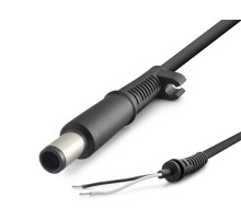 Laptop Adaptör Dc Jack Kablosu 200W 7.4 X 5.0 Mm Uyumlu 1.2 M - Siyah HDX5576