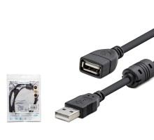 Usb Uzatma Kablosu 1.5 M - Si̇yah  HDX7533