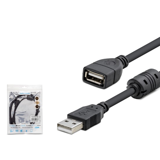 Usb Uzatma Kablosu 1.5 M - Si̇yah  HDX7533
