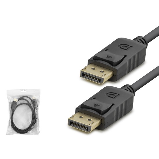 toptan-xml-dropshipping-Displayport Kablo 8K 60 Hz 1.8 M - Siyah HDX7860