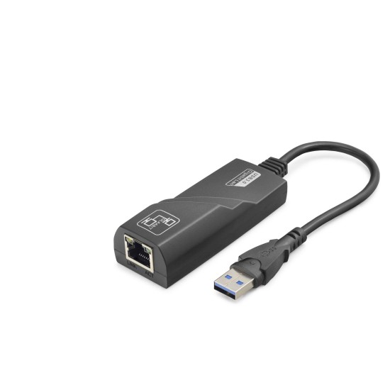 toptan-xml-dropshipping-Usb 3.0 Ethernet Adaptör Gigabit - Siyah HDX7864