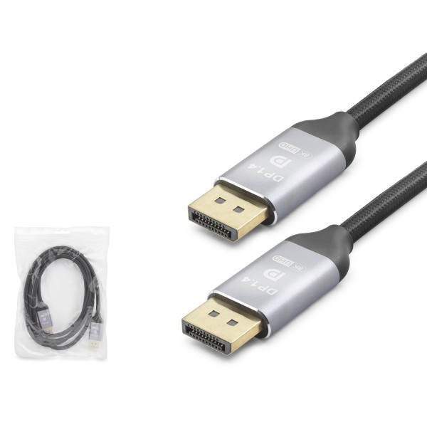 Displayport Kablo 8K 144 Hz 1.8 M - Siyah HDX7871