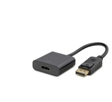 Displayport To Hdmi Dişi Görüntü Dönüştürücü 4K 30 Hz - Siyah HDX7873