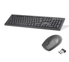 Kablosuz Klavye Ve Mouse Seti Usb - Siyah KM210B/38