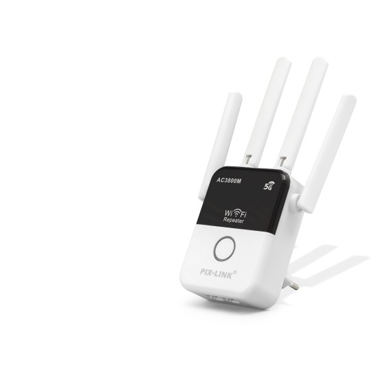 toptan-xml-dropshipping-Wifi Repeater / Router / Ap Ac3800 Dual Band 5 Ghz - Siyah Beyaz Lv-Ac35Q